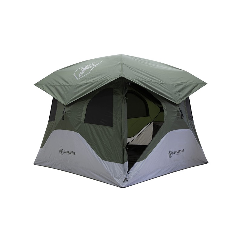 Gazelle Tents™ T4 Hub Tent, Easy 90 Second Set-Up, Waterproof, UV Resistan