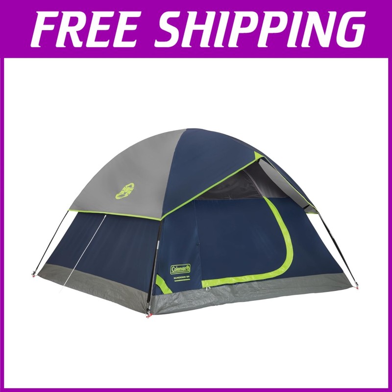 Sundome Camping Tent – 3 Person, Quick Setup, Weatherproof