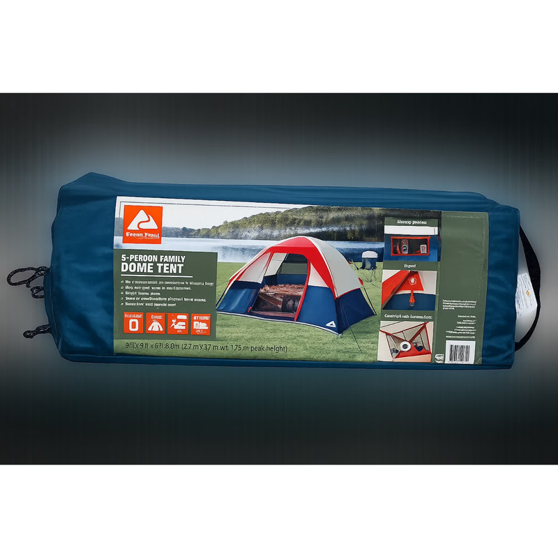 Ozark Trail Family Dome Tent for 5 Persons - 9ft x 8ft gallery