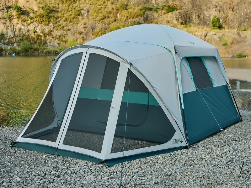 Tents for Camping 6 Person Camping Tent with Screen Porch, Weatherproof Large…