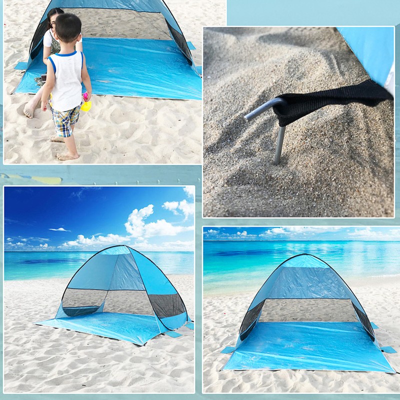 Pop Up Beach Tent Portable Sun Shade Shelter Outdoor Camping Fishing Canopy gallery