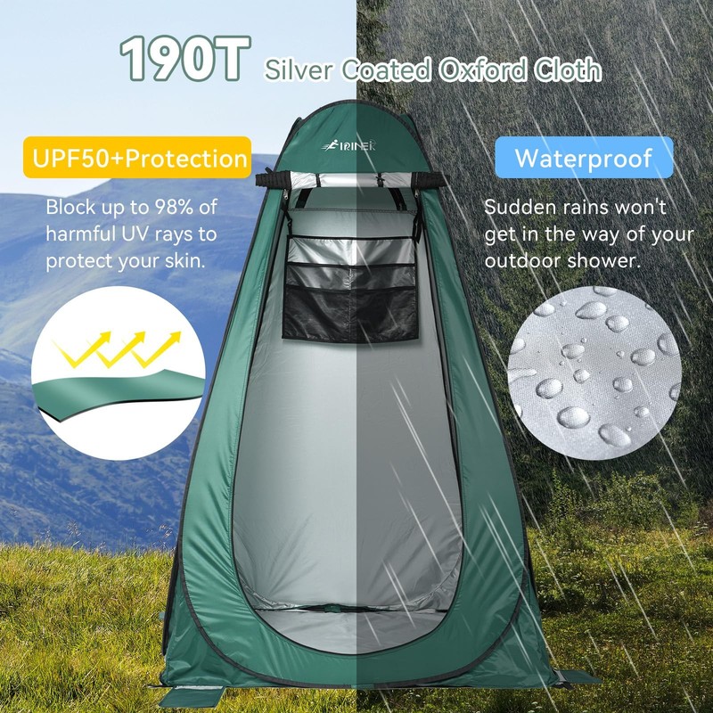 Camping Shower Tent Pop Up Changing Tent Privacy Tent Portable Toilet Outdoor Ba gallery