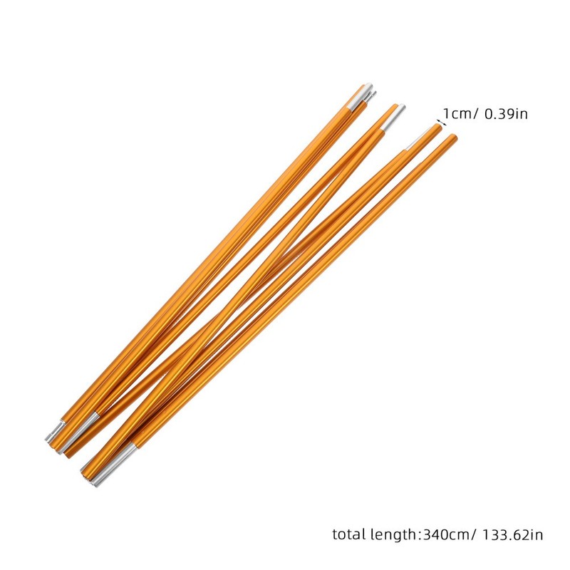 Fiberglass Camping Tent Pole, Hiking Frame Aluminum Poles Alloy Support gallery