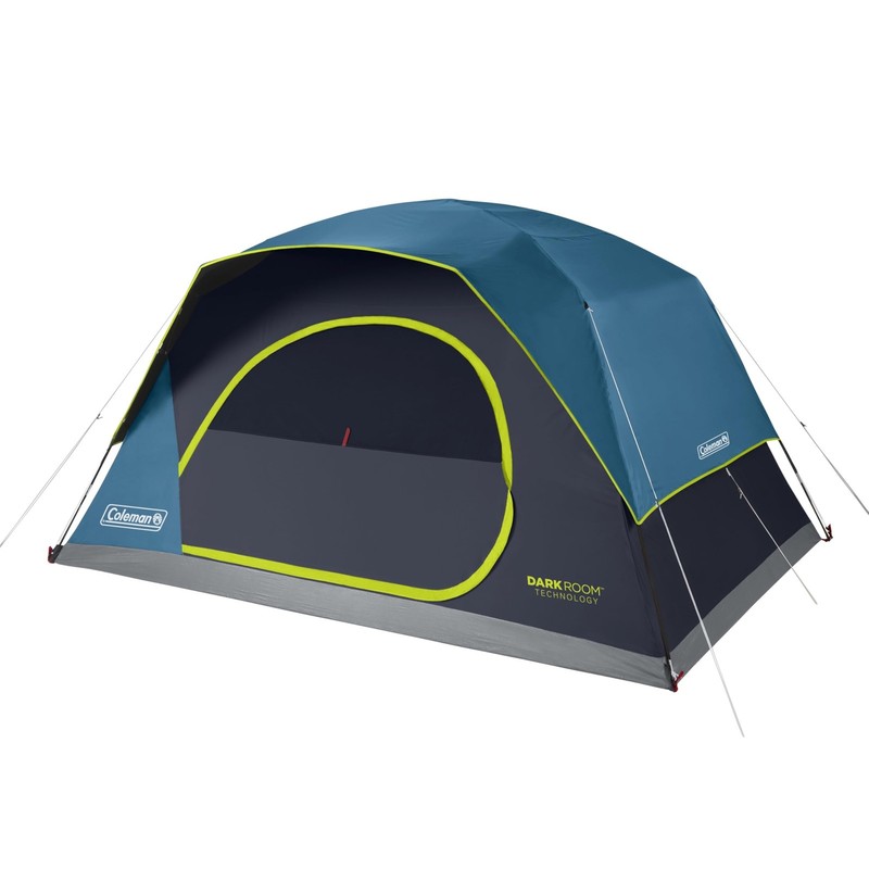 8 Person Skydome Dark Room Tent with Rainfly,5 Minute Setup, Blocks 90% Sunlight