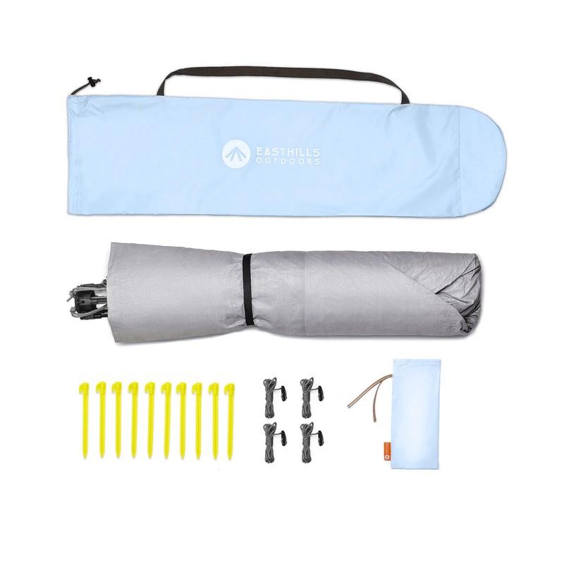 Instant Shader Deluxe XL Beach Tent Easy Up 99" Wide for 4-6 Person Sun Shelt... gallery