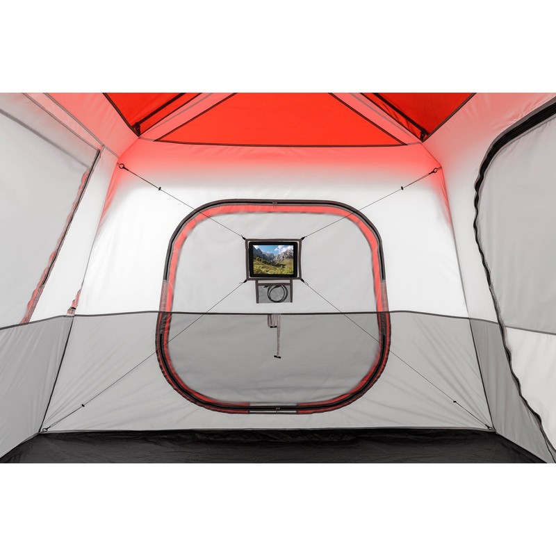 13' X 9' 8-Person Instant Cabin Tent with LED Lights, 36.9274 Lbs gallery