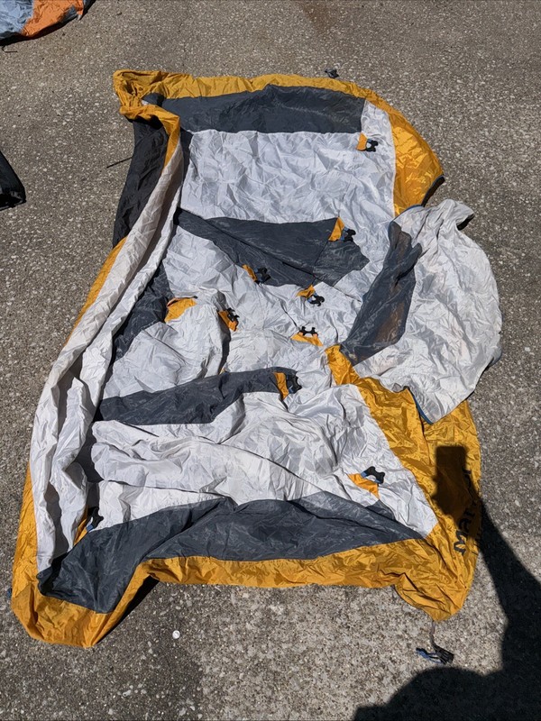 Marmot Limelight 2P Tent – Alpenglow (Yellow/Gray/Orange) –