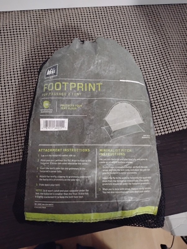 REI Co-op Passage 2 Tent with Footprint Green White gallery
