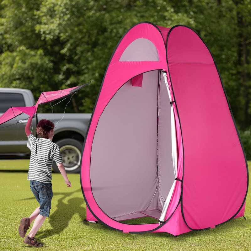 Camping Portable Outdoor Pop-up Toilet Dressing Fitting Room Privacy Shelter gallery