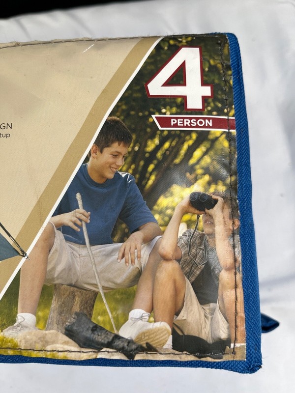 Quest Eagles Peak 4 Blue 8ft x 7ft x 52in Outdoors 4 Person Tent SKU 6528 gallery