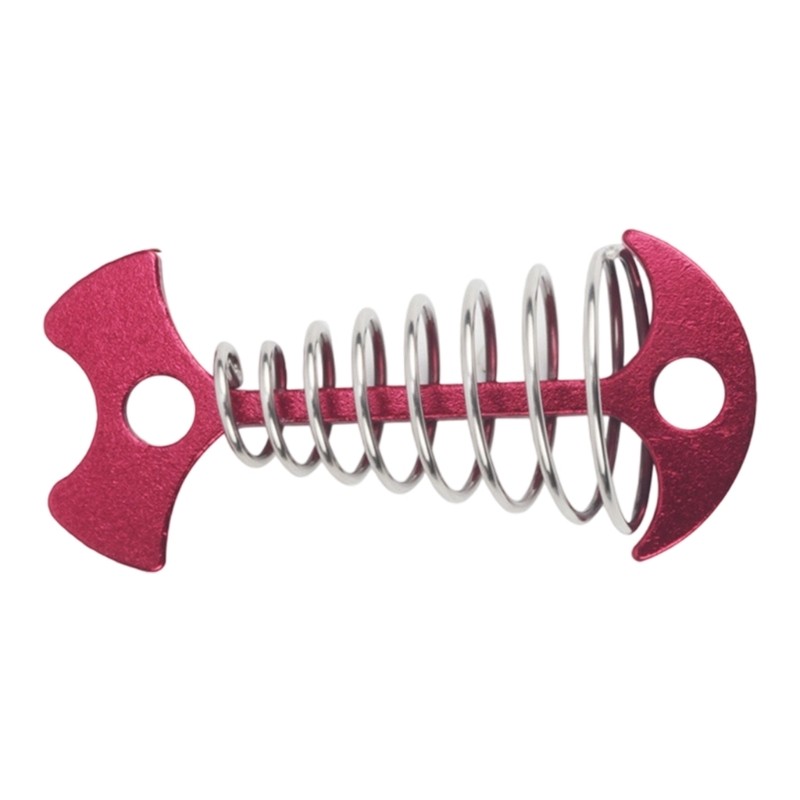Fishbone Deck Anchors Peg Tents Tensioner for Outdoor Camping Hiking Enduring gallery