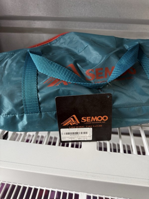 SEMOO Camping Tent1262 Waterproof Dome Tent w/ Carry Bag New
