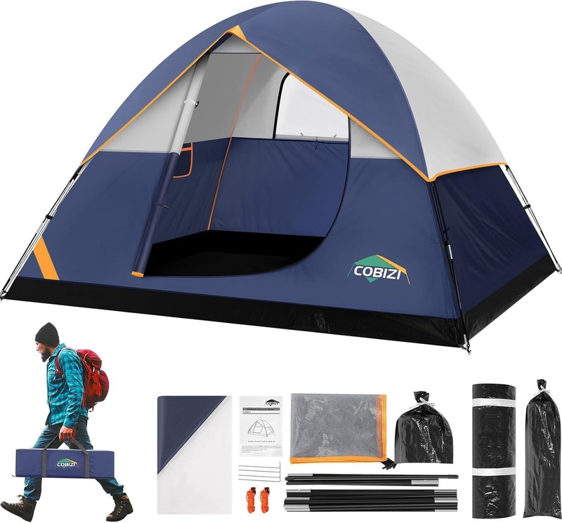 4-6 Person Camping Tent with Carry Bag Instant Tent for Outdoor~Hiking/Traveling