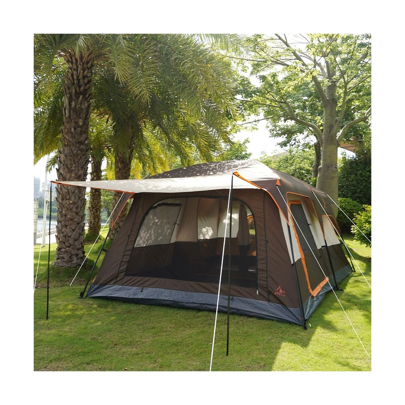 KTT Extra Large Tent 10-12-14 Person(B),Family Cabin Tents,2 Rooms,3 Doors an... gallery