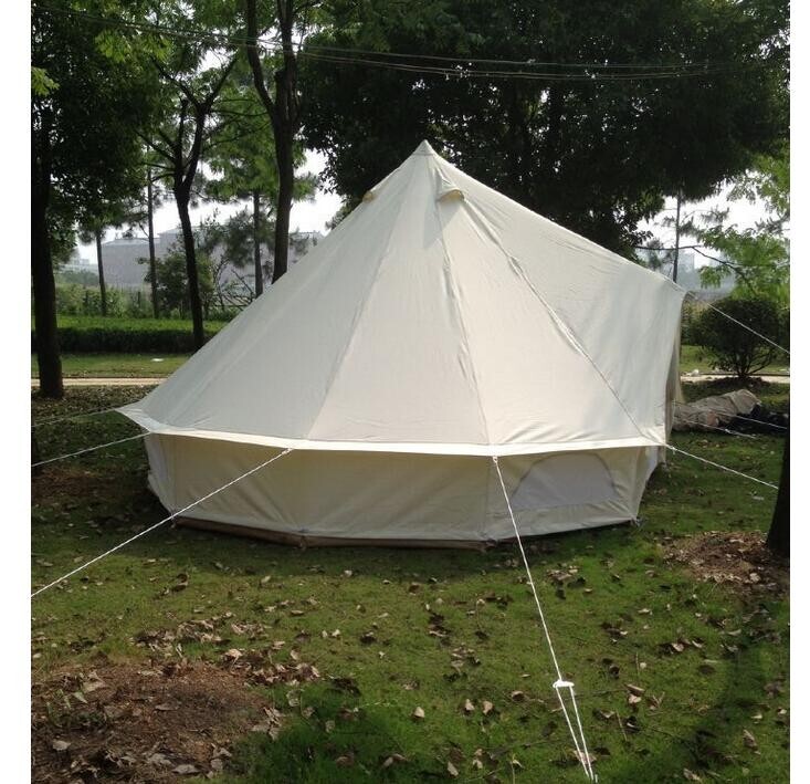 16ft Outdoor Camping Yurt Ger Tent Oxford Fabric Waterproof Ger Dome gallery
