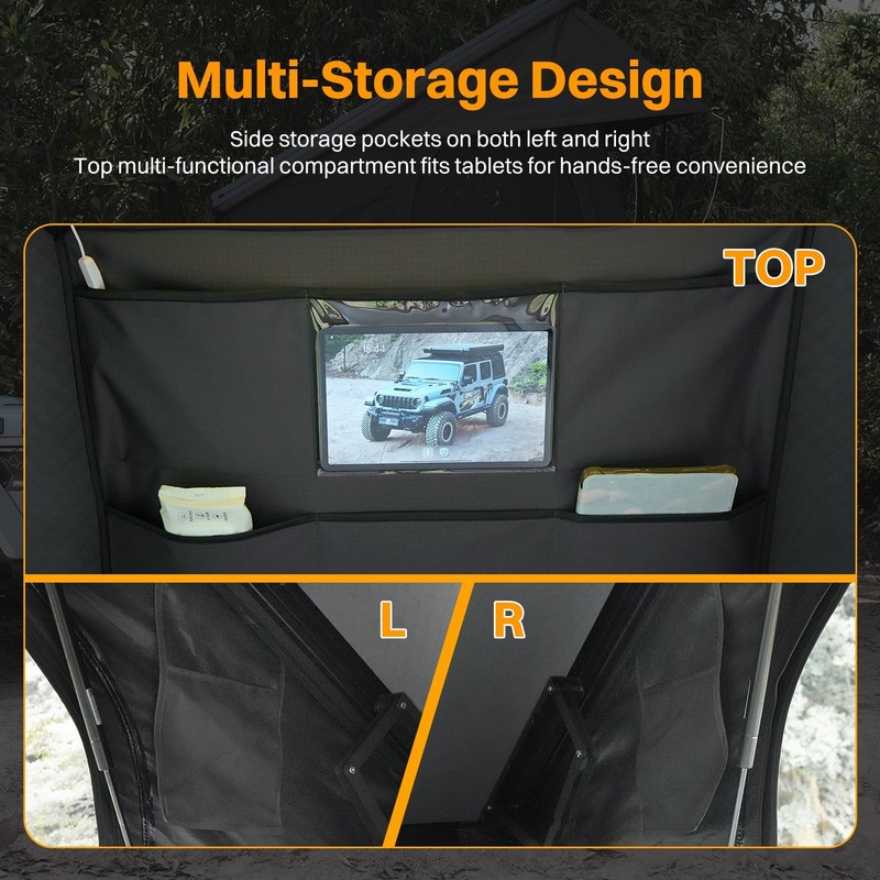 Roof Top Tent For Van Jeep SUV Truck Car Overland Tent Camping for 2-3 Person gallery