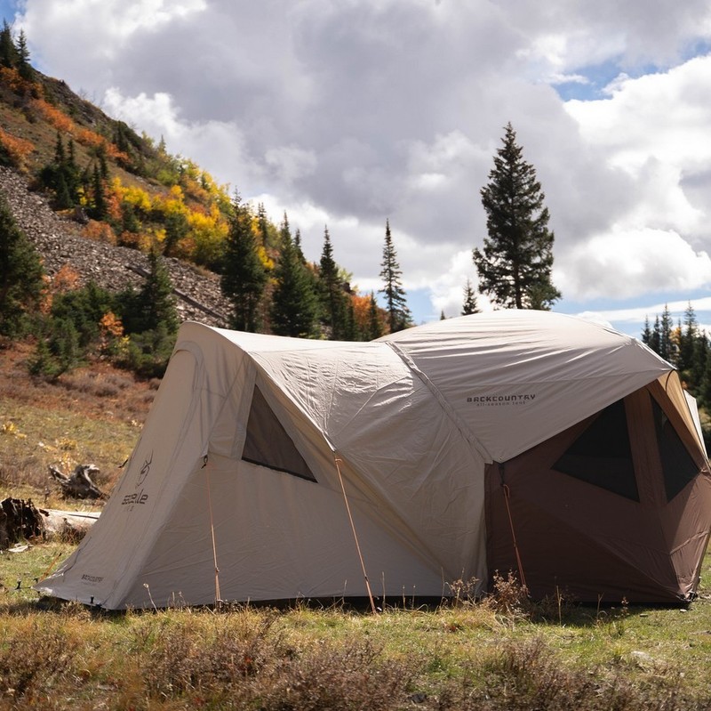 Gazelle Tents Backcountry T5 Vestibule Desert Sand, Extend Your T5 Tent 43 Sq Ft gallery