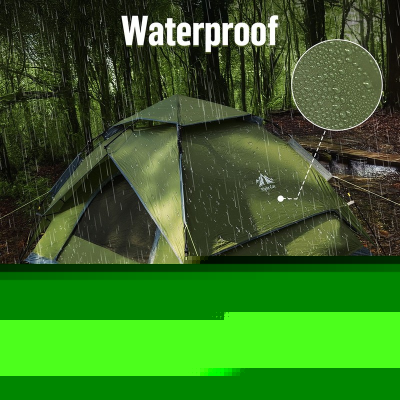 Automatic Camping Tent Hiking Instant Canopy Easy Set up Family Tents Rainproof