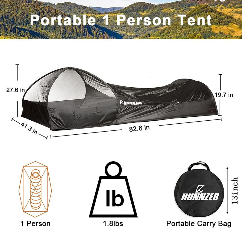 Single Person Pop up Tent, 1 Person Mosquito Net Tent gallery
