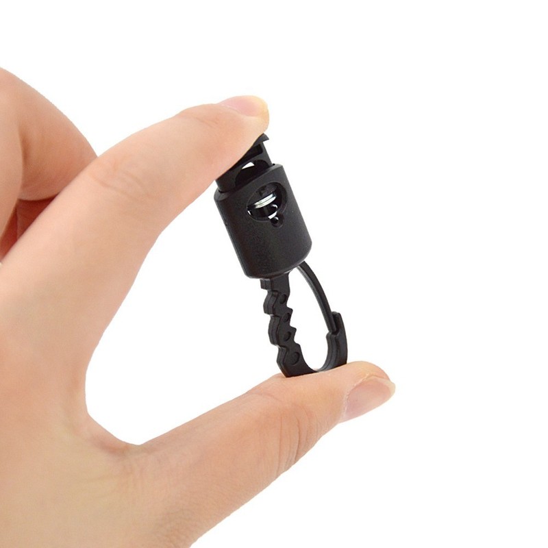 Reliable 10pcs Camping Hook Clips for Securing Ropes in Windy Conditions