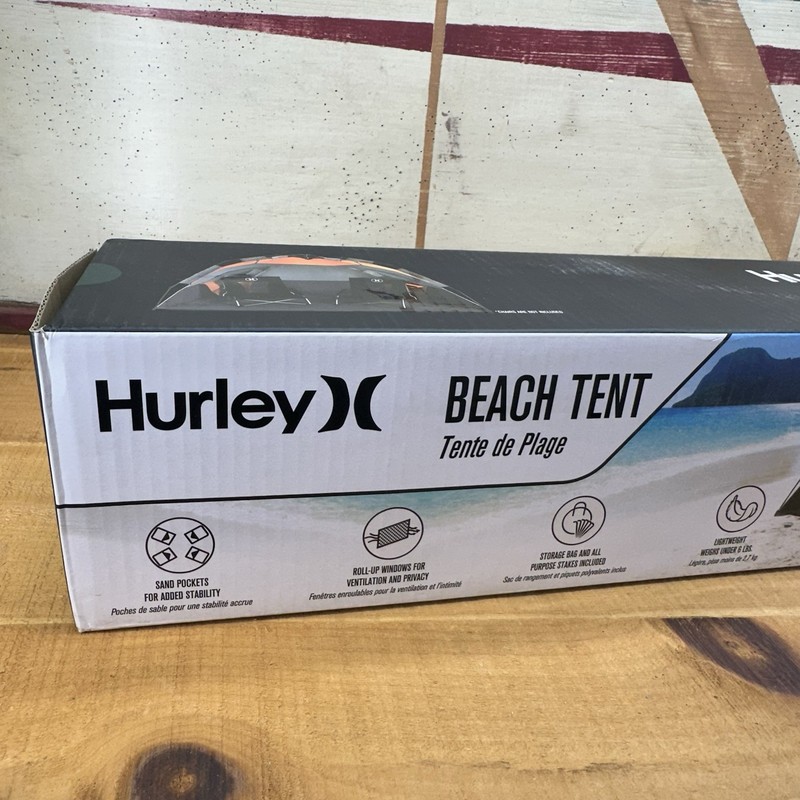 Hurley Easy One Pull Set Up Beach Tent Sun Shade Outdoor Camping Fishing Canopy gallery