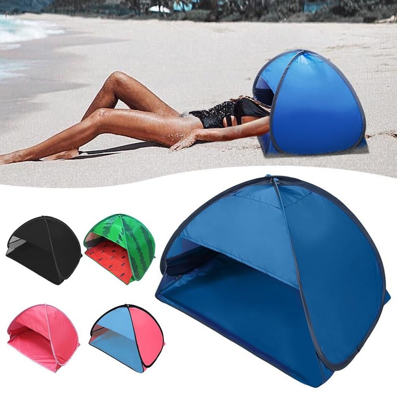 Mini Pop-up Beach Head Tent Portable Summer Sunshade Shelter Uv Face Cover Tent