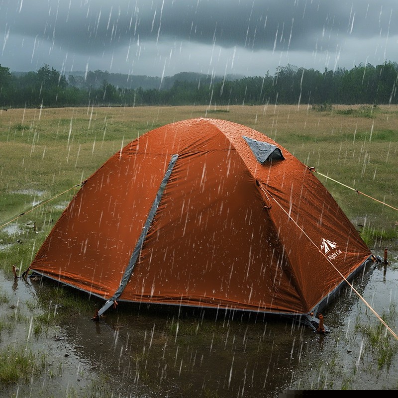 2 Person Camping Tent Lightweight Backpacking Tent Two Doors Easy Setup gallery