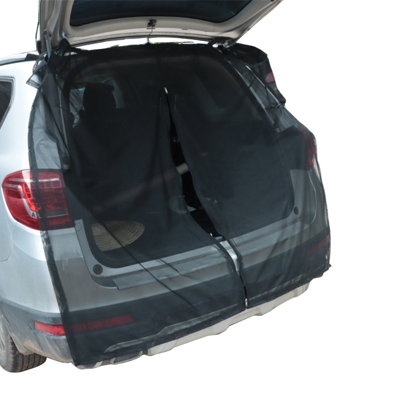 Car Camping Net Car Camping Accessories Breathable Mesh Car Tent for Car Auto