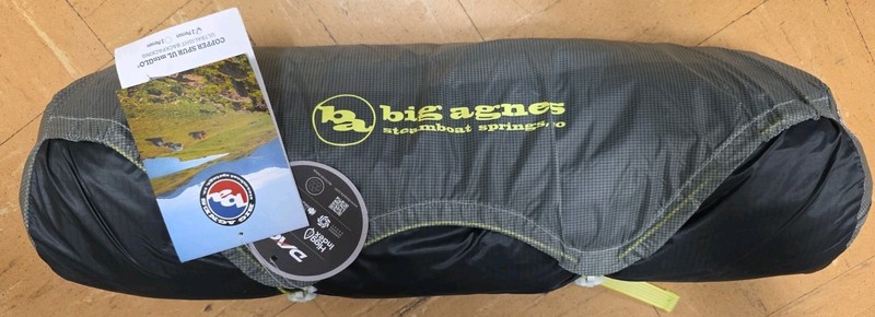 Big Agnes Copper Spur UL mtnGLO Ultralight Tent Color Tangelo/Mercury 2 Person