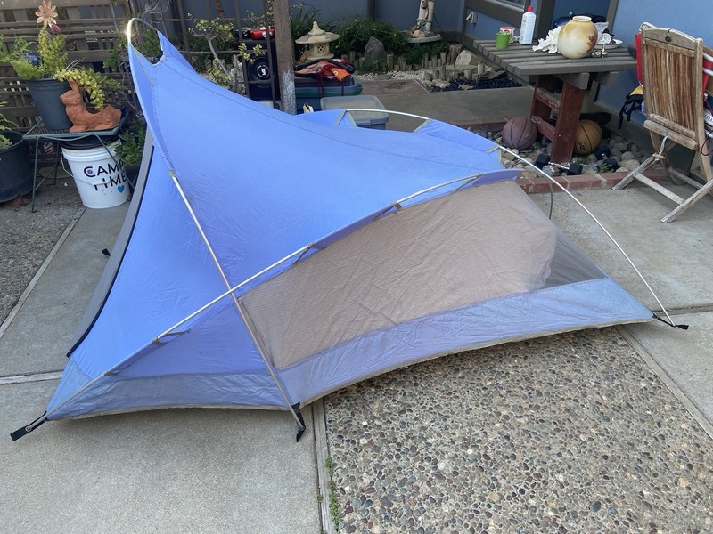 Vintage North Face Tadpole Tent with Rainfly – Brown Tag – Made In Berkeley, CA