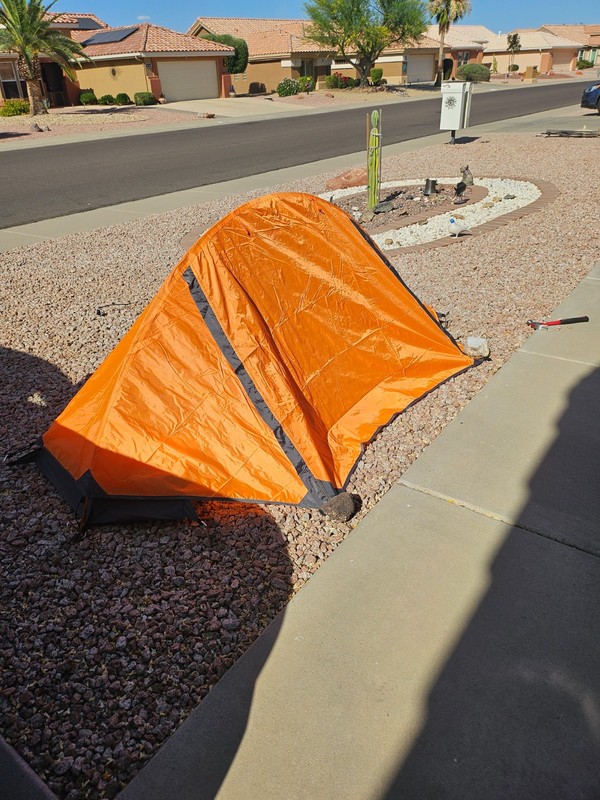 Camppal 1 person backpacking tent MT051