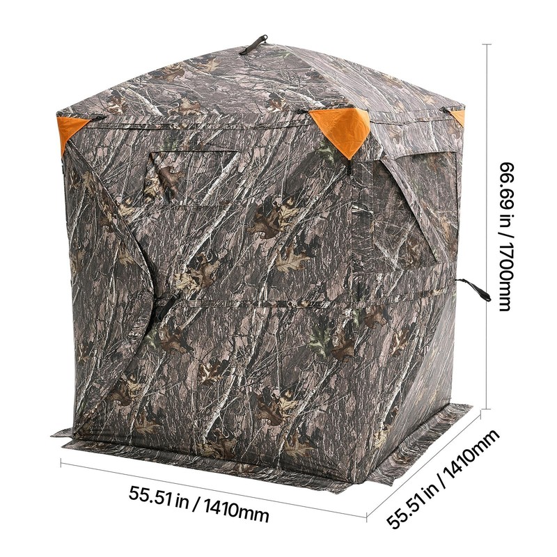270° See Through Hunting Blind for 1-2 Person with Carry Bag gallery