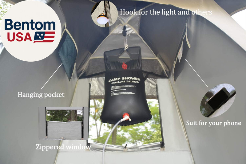 Outdoor Shower Tent Changing Room Privacy Portable Camping Shelters gallery