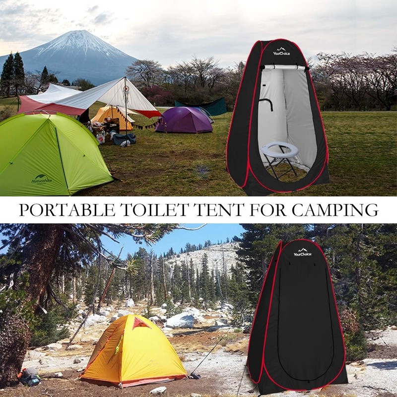 Lightweight 5.5 lbs Pop Up Privacy Tent - Instant Setup for Camping and Hiking gallery