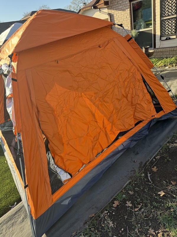 Pop-Up Water Resistant Camping Tent W/ RainFly & Carrying Bag gallery