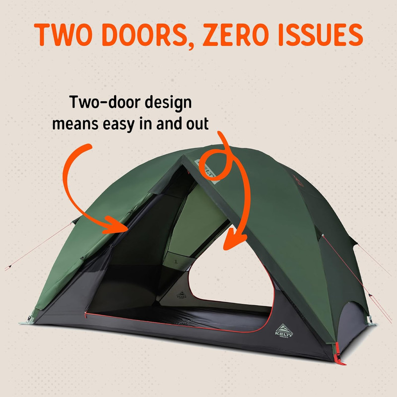 Wireless Freestanding Camping Tent, 2 4 or 6 Person Size, Huge Interior and Peak gallery
