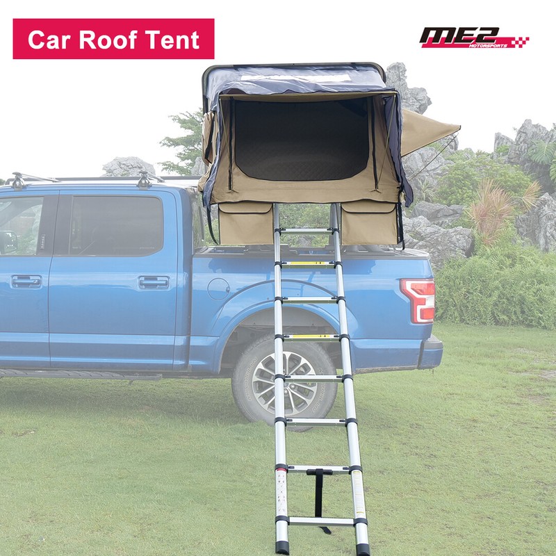 Car Roof Top Tent Flip Over Cozy Outdoor Camping Hiking Tent for 2-3 People gallery