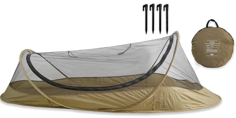 Bivy Tent | Lightweight Single Person Sleeping Net System for Outdoors, Campi...