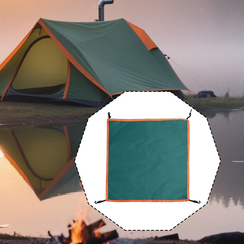 Accessory Tent Top Cover Tarp Lightweight Fits 3-4 Person Automatic Tent Top gallery