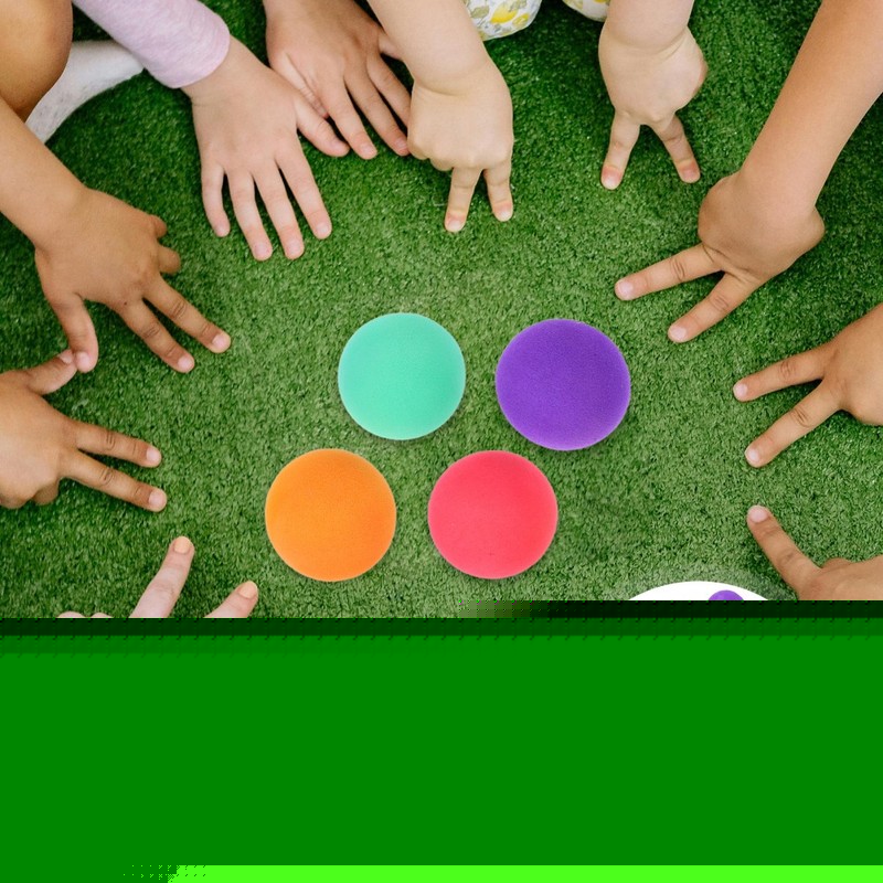 Kids Indoor Outdoor Play 24pcs Mini EVA Soft Colorful gallery