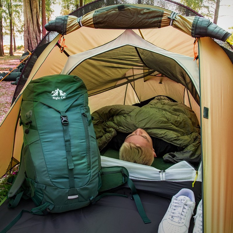 Lightweight Tent Tunnel Tent Trekking Camping Tent 1 / 2 person expedition Tent gallery