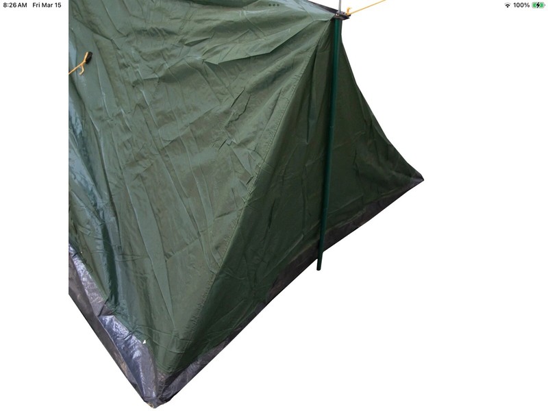 Stansport 2 Person Scout Nylon A Frame Tent Outdoor Camping 78x54x36 1ea New gallery