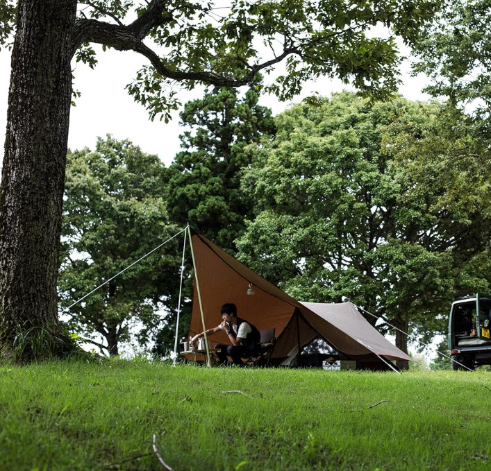 Snow peak Solo Tent & Tarp Hexa Ease 1 for SDI-101 Brown 1 person outdoor NEW gallery