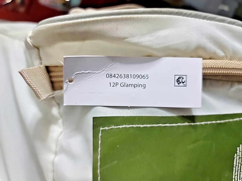 12-Person Glamping Tent Easy Setup Outdoor Shelter Bug-Free Family Camping New gallery