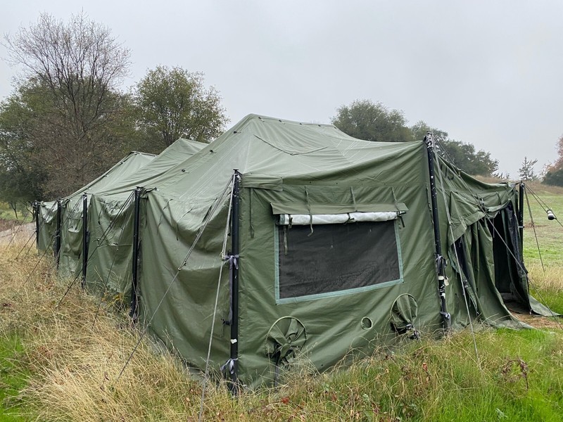 Modular Medium Camouflage Green Shade #483 Tent | 8340-01-456-3628 gallery