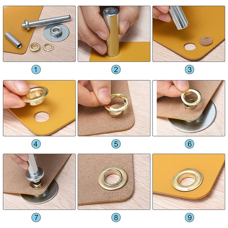 Efficient Eyelet Installation Set Perfect Solution for Outdoor Repairs gallery