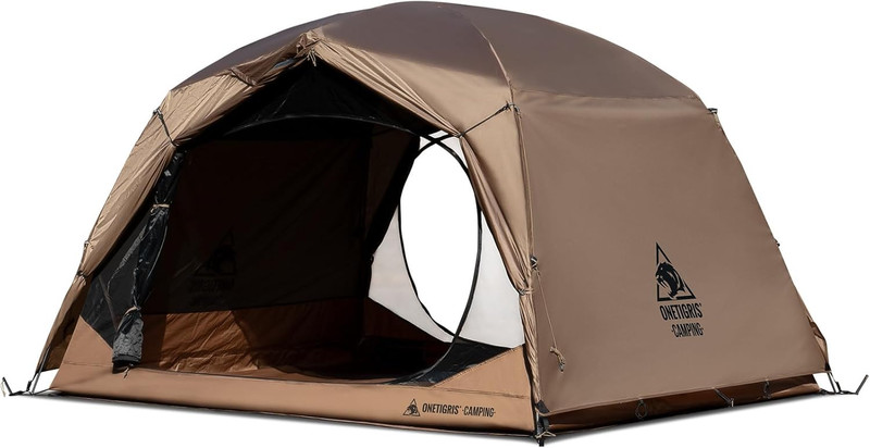 Onetigris JOVIAN 4 Person Camping Tent 3 Season Family Shelter Easy Setup Outdoo