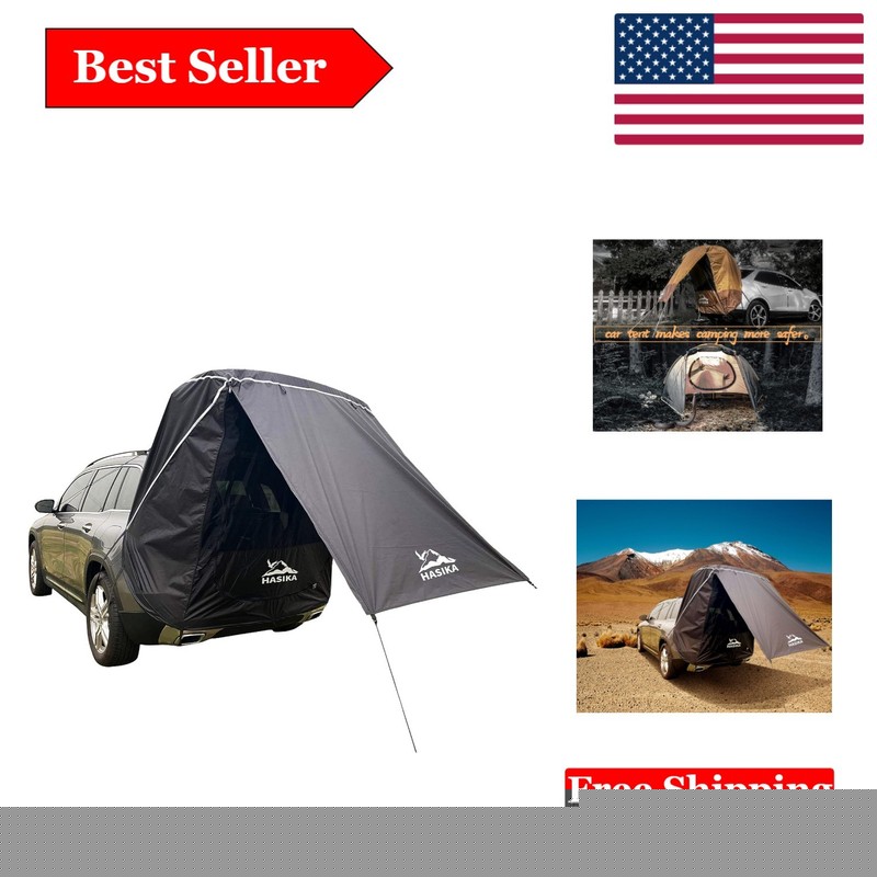 Large Black SUV Tent Awning – Waterproof, Spacious & Fast Setup for Adventures