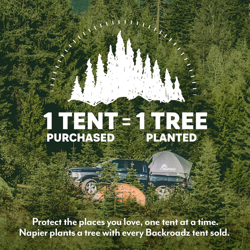 Backroadz Truck Tent | Pickup Truck Bed Camping Tent | Rainfly for Water Protect gallery