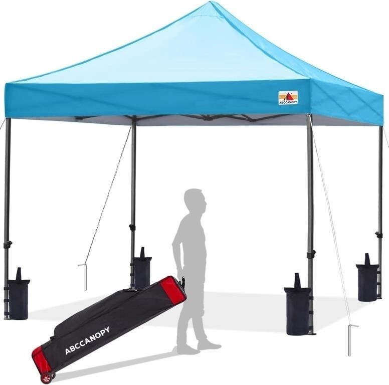 ABCCANOPY Outdoor Tent, Sky Blue Canopy Tent, Waterproof Canopy, Camping Tent